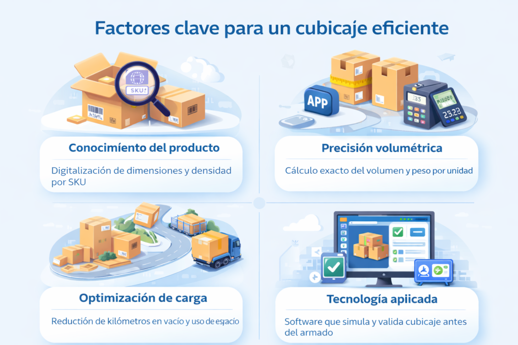 Cubicaje de Pedidos: Optimización desde el Volumen